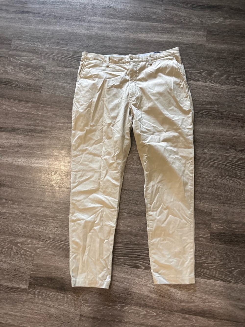 Polo Ralph Lauren Stretch Classic Fit Chino Pants Beige Men 40x36
